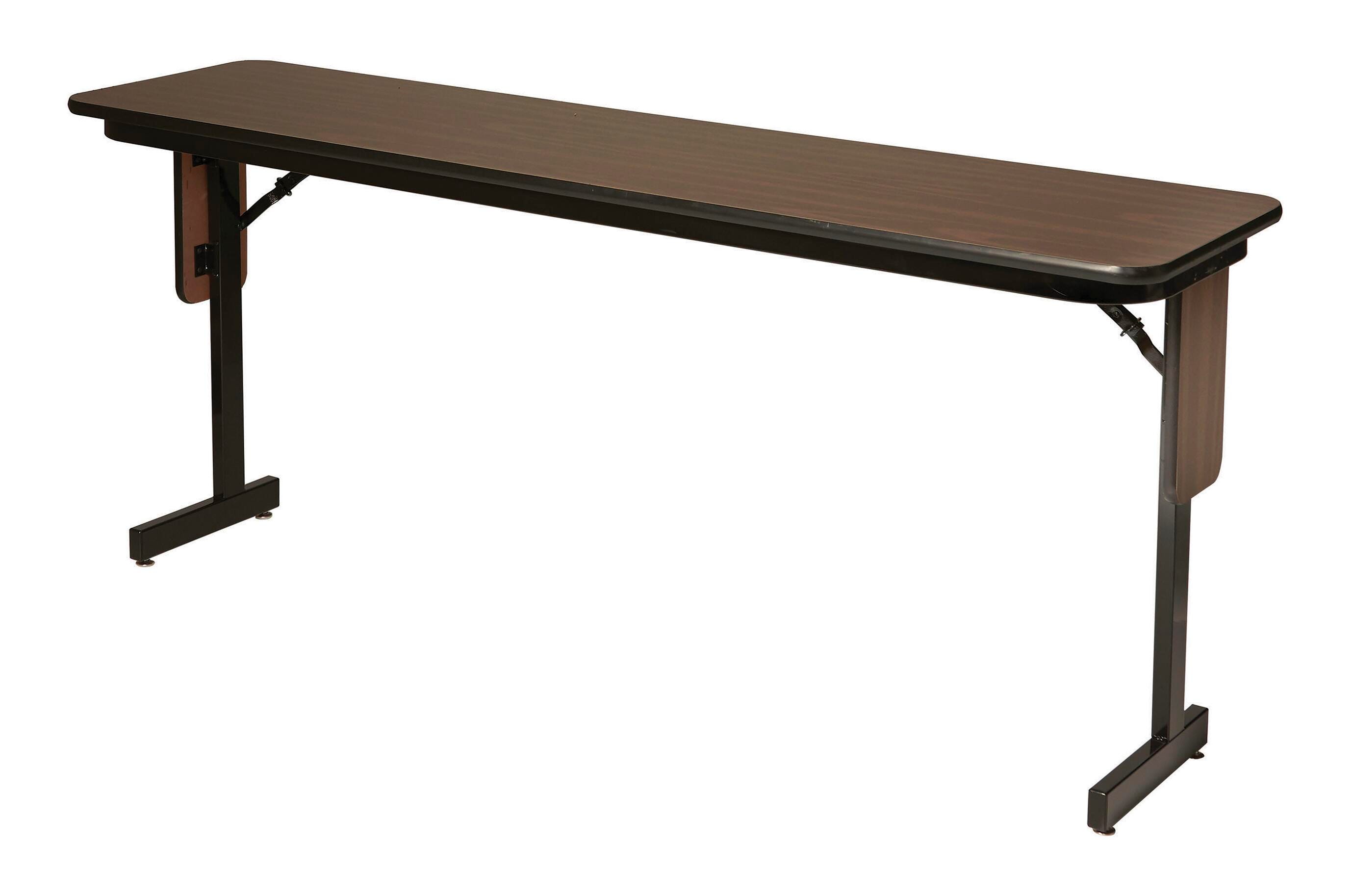 Correll Rectangle Laminate Top Panel Leg Seminar Table 4000526